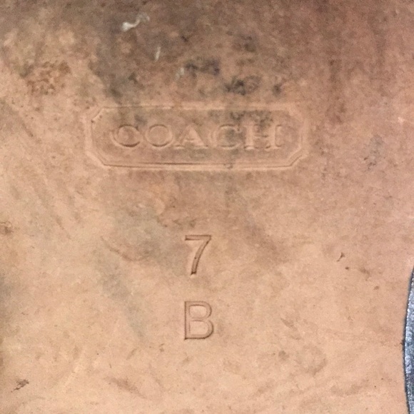 Coach black boots - Picture 3 of 3